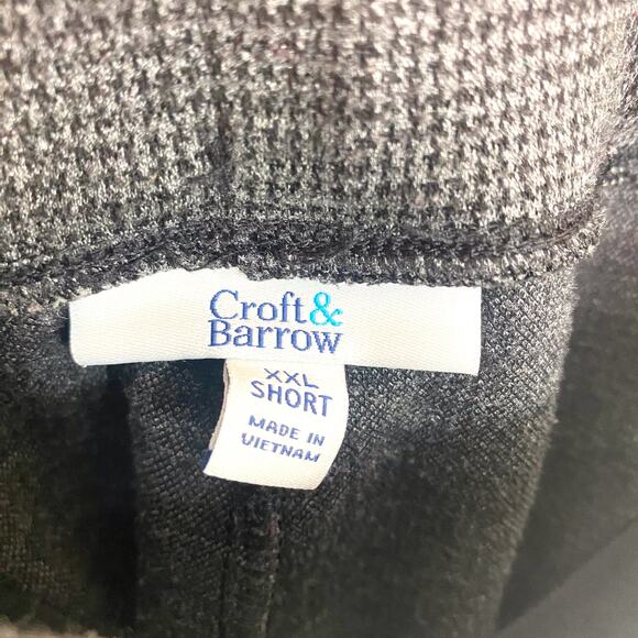 CROFT & BARROW WOMENS COMFY SWEATPANTS DARK GRAY XXL SHORT - Picture 3 of 7